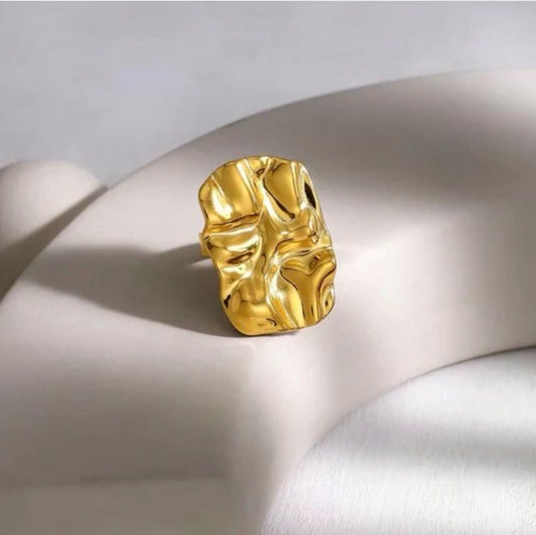 Chunky Textured Ring