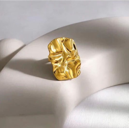 Chunky Textured Ring