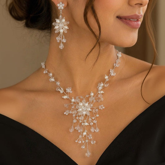 Floral Necklace Set