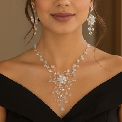 Floral Necklace Set
