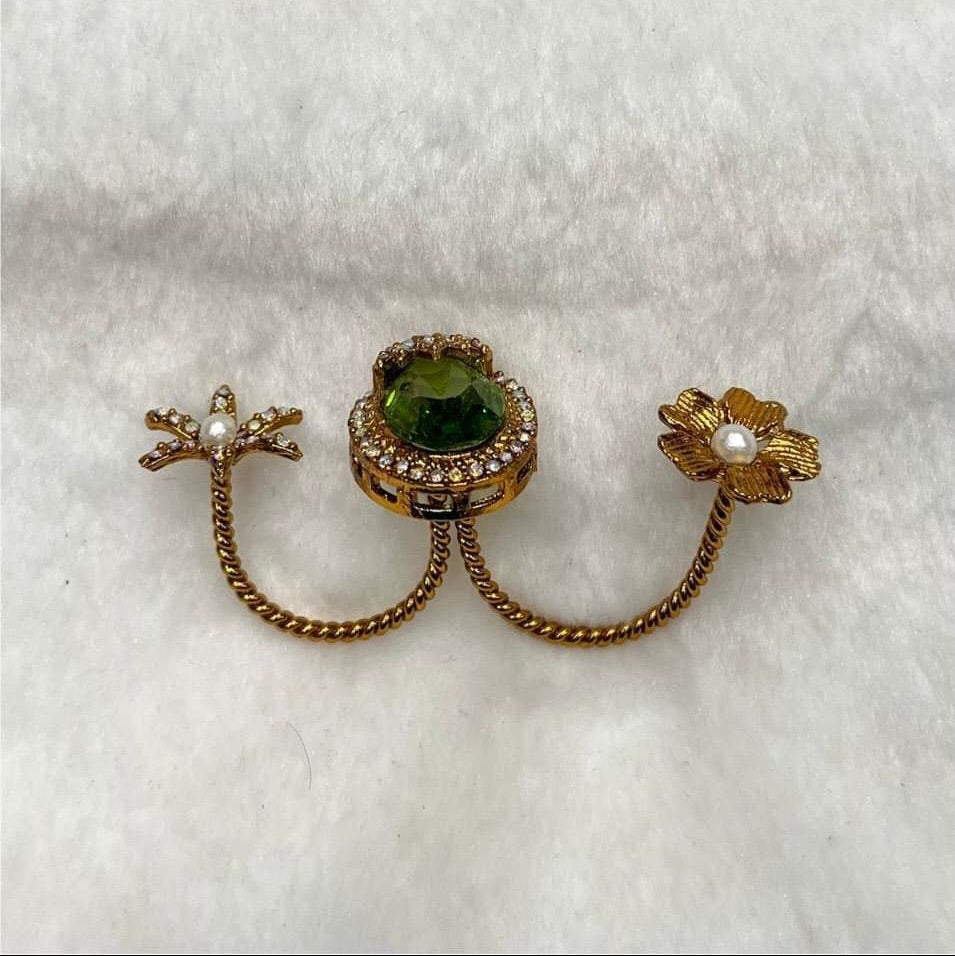 Turkish Style Two Finger Ring