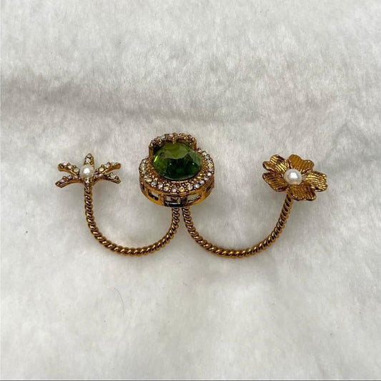 Turkish Style Two Finger Ring