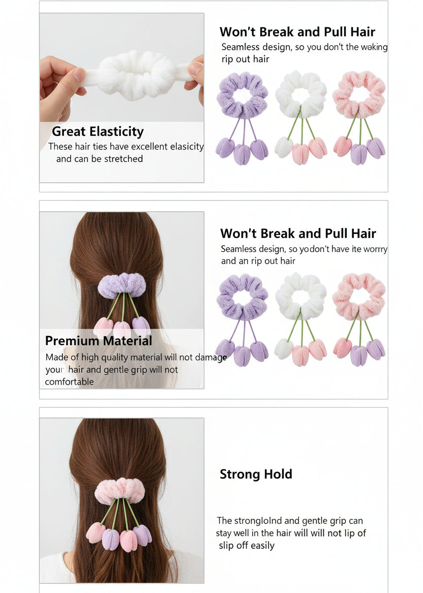 Tulip Hair Ponies