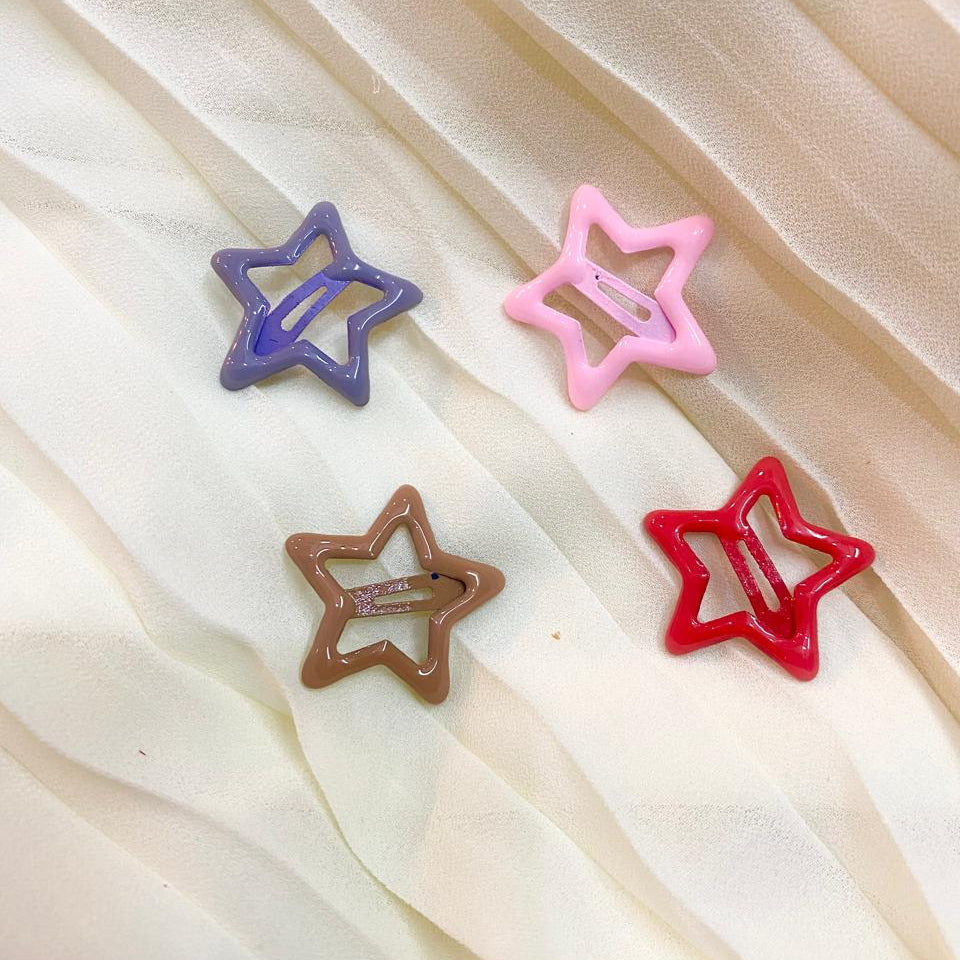 Star Hair Pins (Pack of 4)