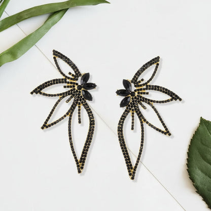 Crystal Butterfly Earrings