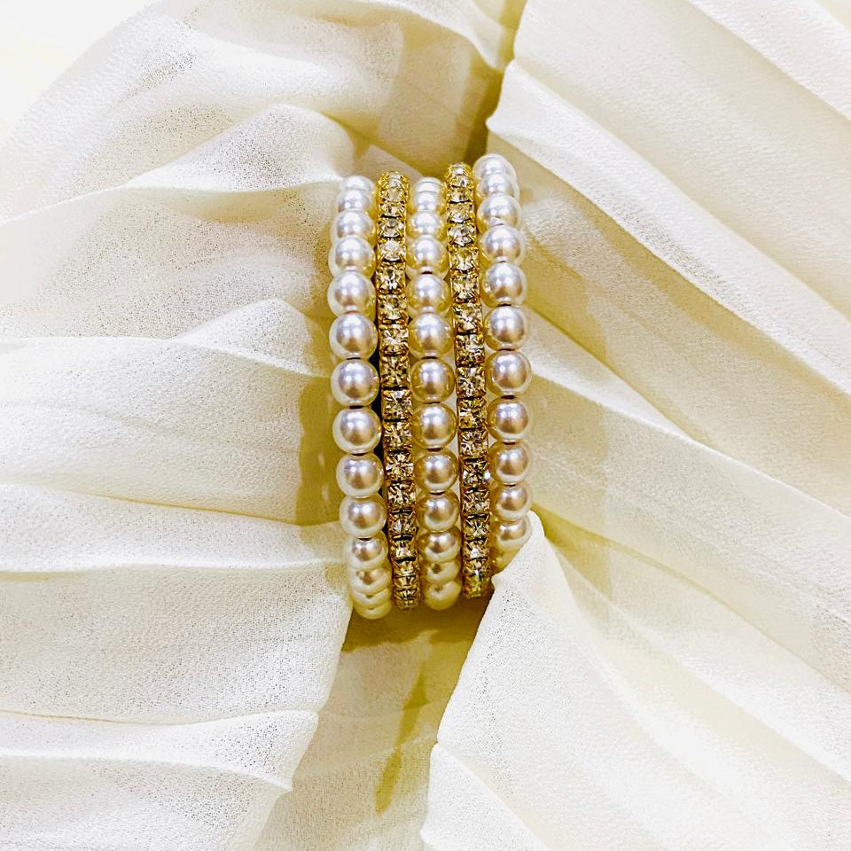 Adjustable Pearl Bracelet
