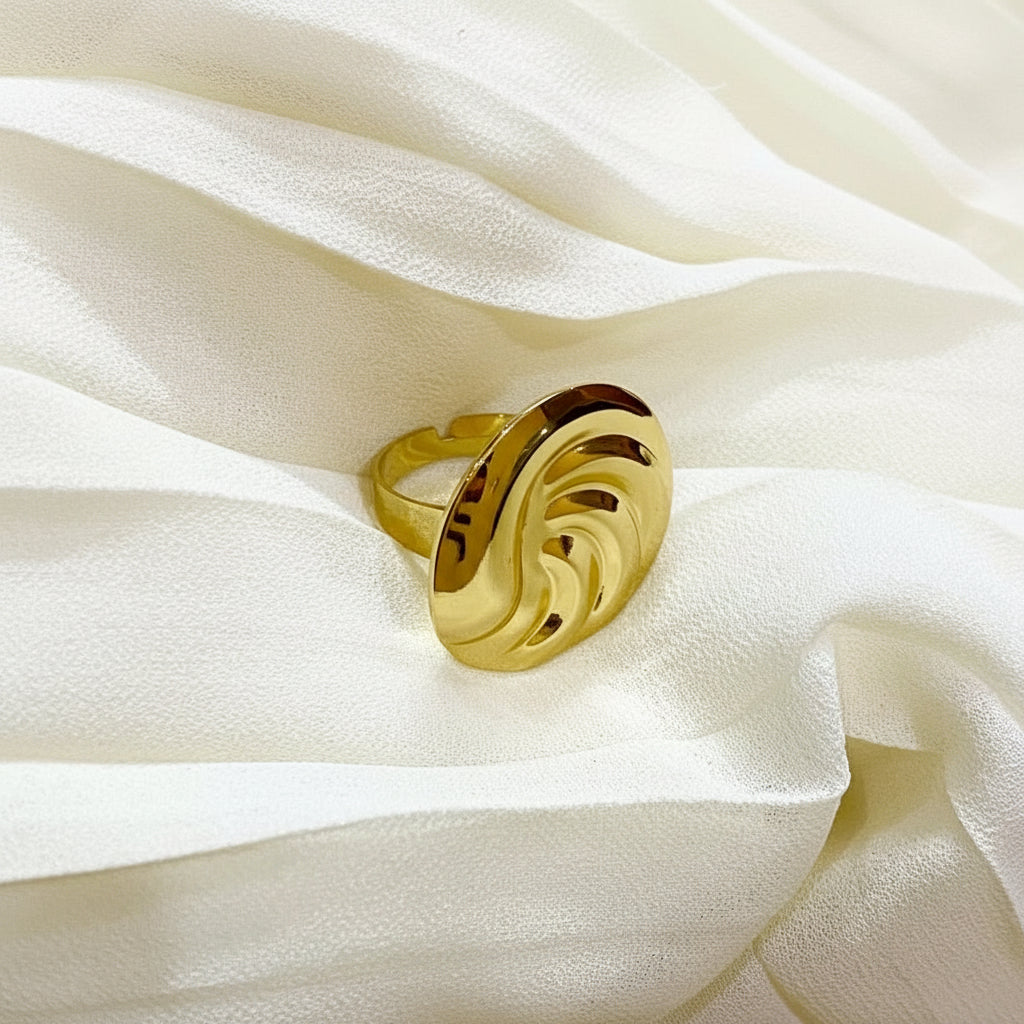 Swirl Statement Ring