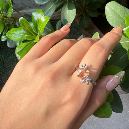 Zircon Stone Ring