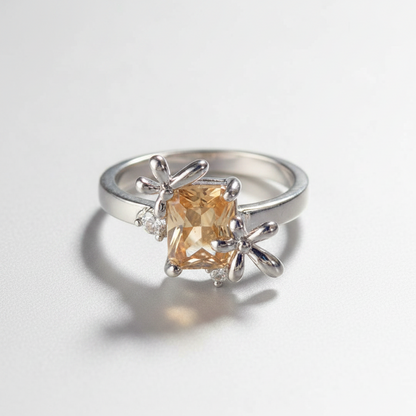 Zircon Stone Ring