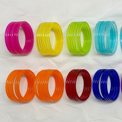 Acrylic Jelly Bangles