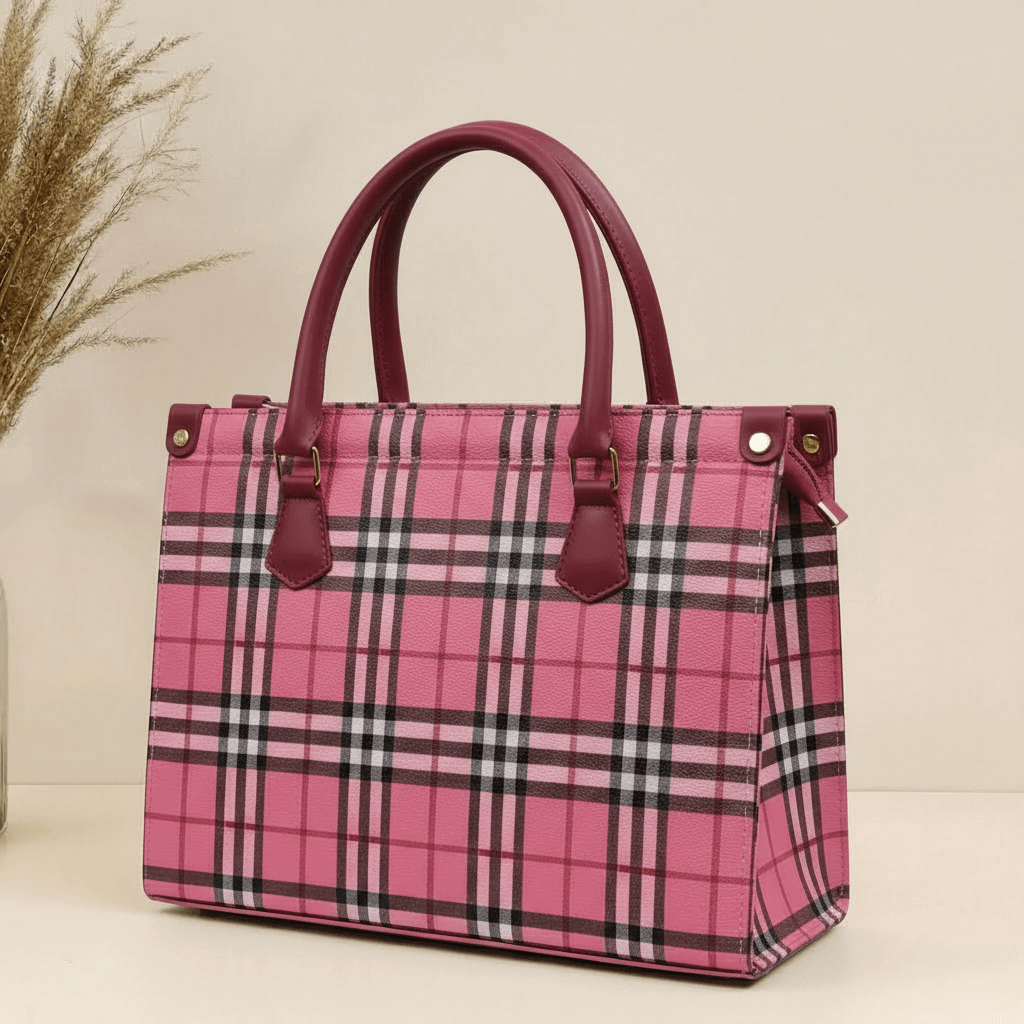Burberry Check Tote