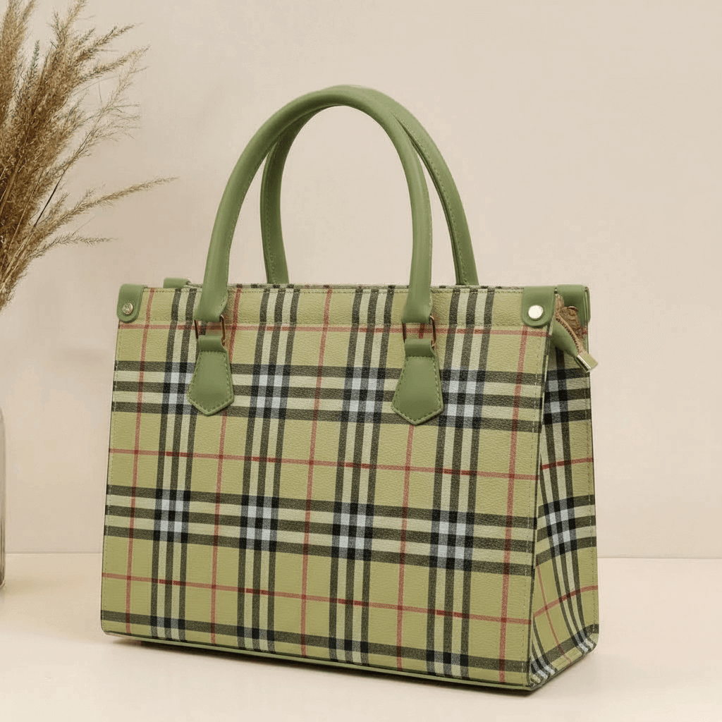 Burberry Check Tote
