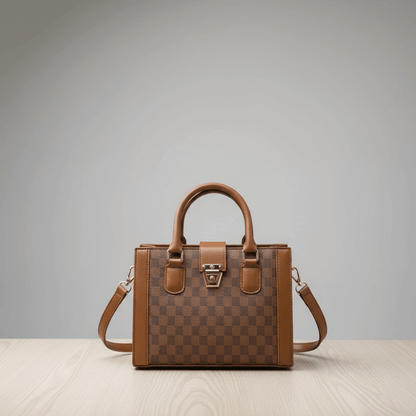 Checkered Box Bag