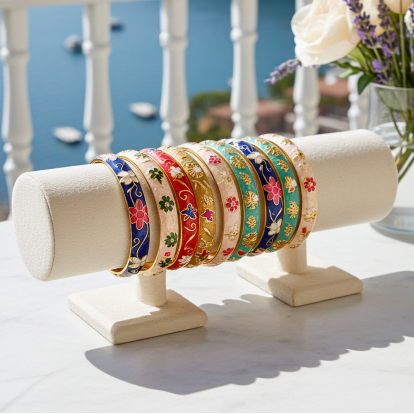 Enamel Bangles