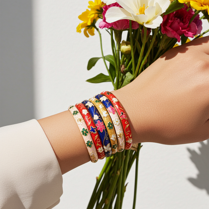 Enamel Bangles