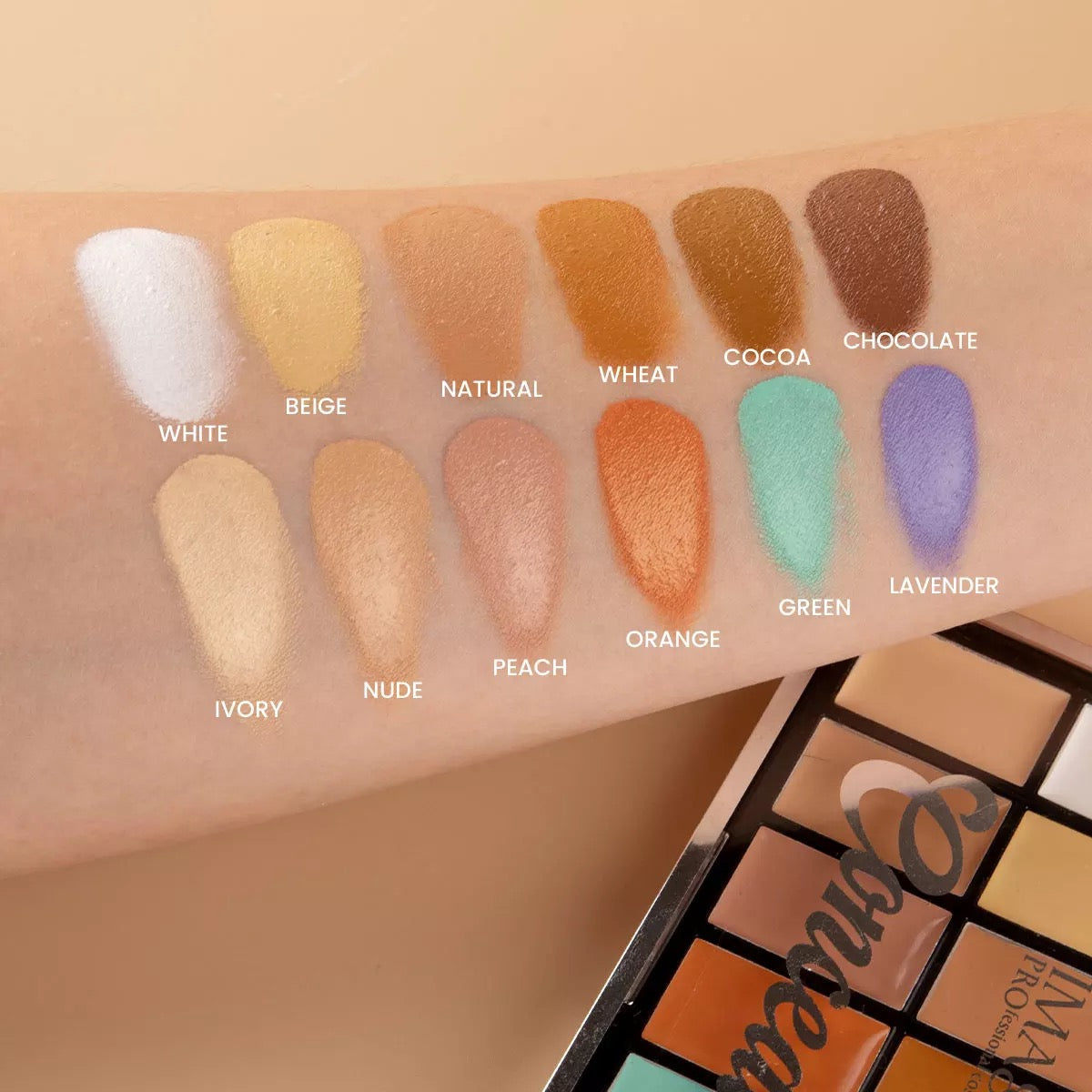 IMAGIC Professional-12Color Correction Palette.
