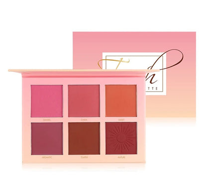 IMAGIC Professional - 6 Colour Touch Blush-on palette