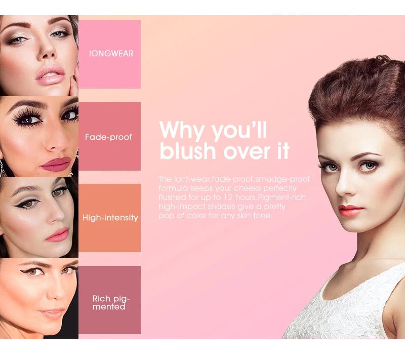 IMAGIC Professional - 6 Colour Touch Blush-on palette