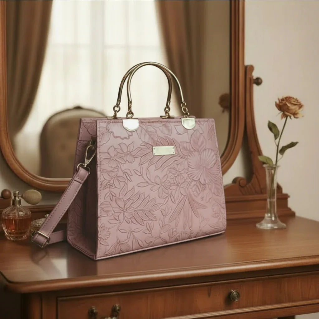 Luxe Flora Handbag