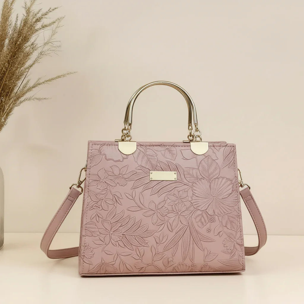 Luxe Flora Handbag