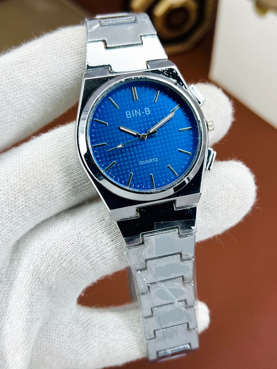 Luxury Stainless Steel Quartz Watch for Men