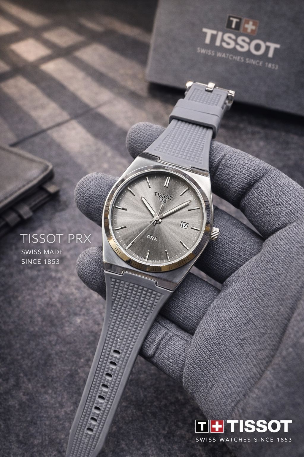 Integrated Silicone Strap Watch