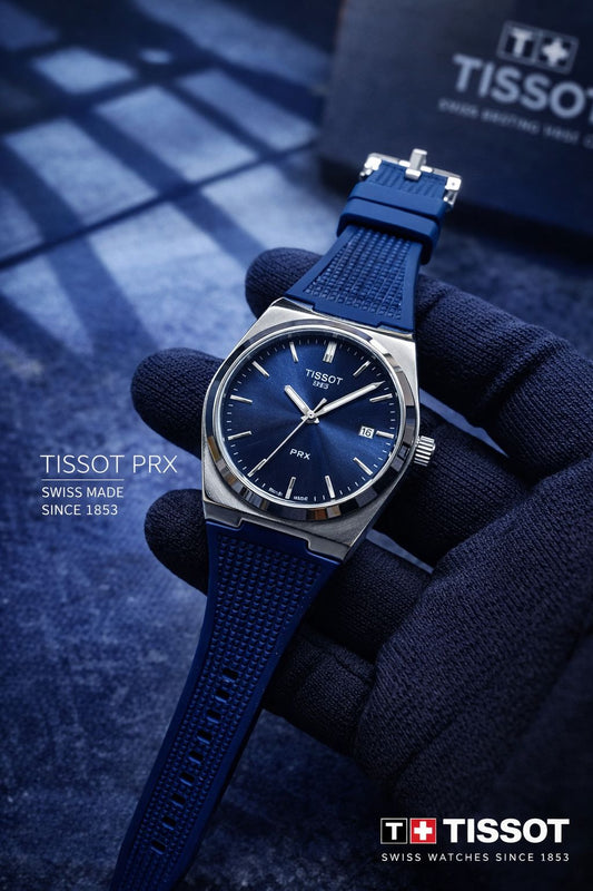 Integrated Silicone Strap Watch