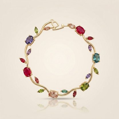 Multi Colour Tulip Bracelet